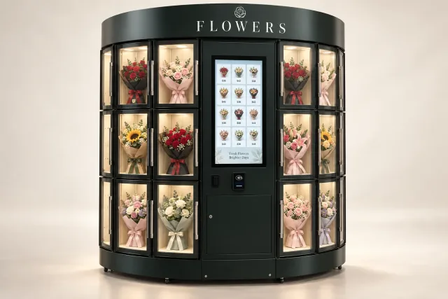 Flower Vending Machines
